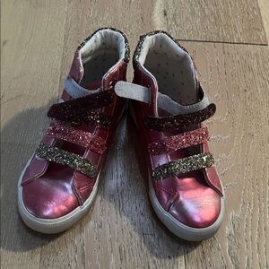 Glittery Pink Kids Shoes